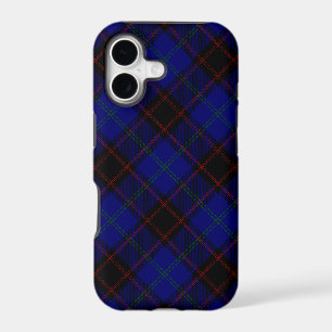 Home tartan blue black plaid