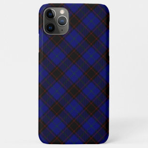 Home tartan blue black plaid iPhone 11 pro max case