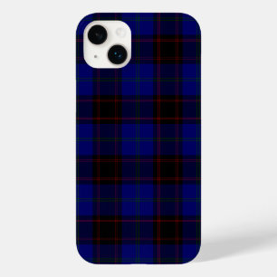 Home tartan blue black plaid Case-Mate iPhone 14 plus case