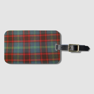 Home Tartan Luggage Tag