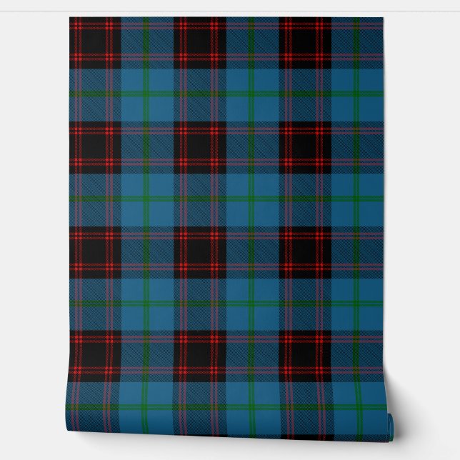 Home Tartan Plaid Scottish Clan Wallpaper (Unrolling)