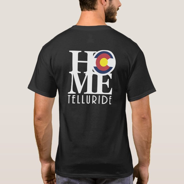HOME Telluride - back print T-Shirt (Back)