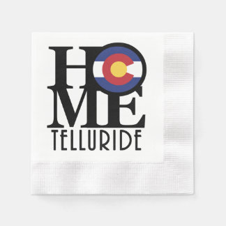 HOME Telluride Colorado Napkin
