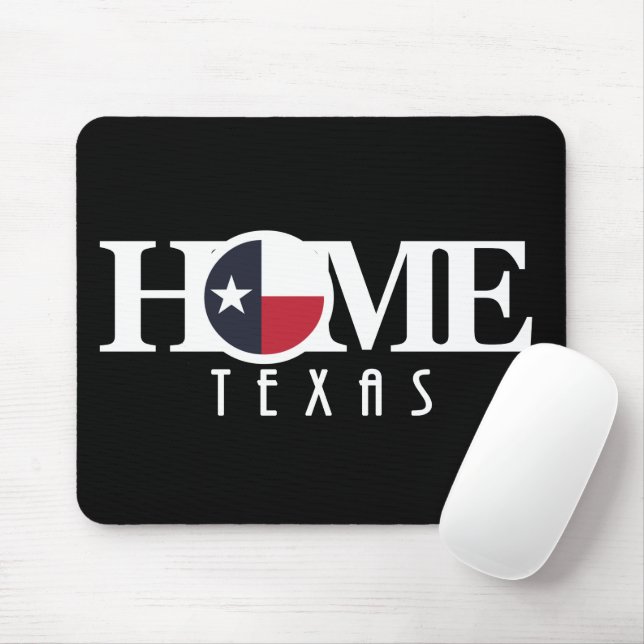 HOME Texas Mouse Mat (With Mouse)