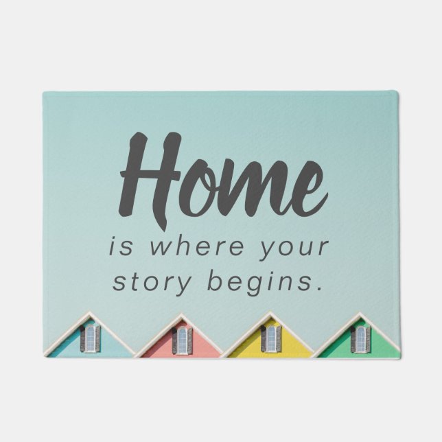 Home The Neighbourhood Quotes Homebody Quotes Post Doormat (Front)