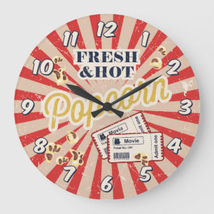Home Theatre Cinema Wall Clock