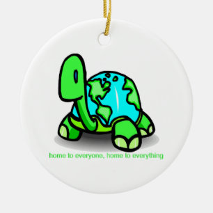 home to everyone ceramic tree decoration