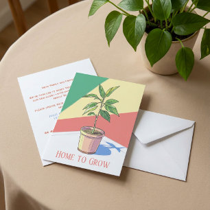 Home to Grow house plant New Address Announcement