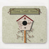 Home Tweet Home Mousepad