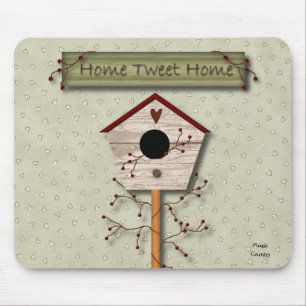 Home Tweet Home Mousepad