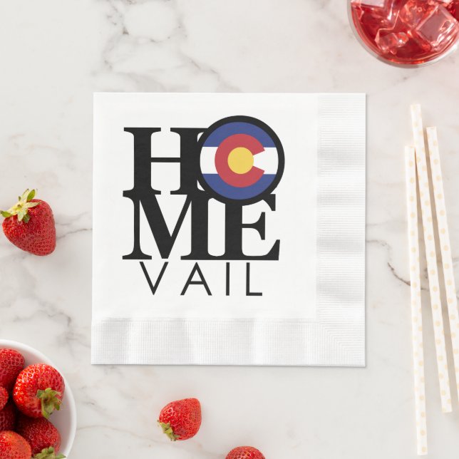 HOME Vail Colorado Napkin (Insitu)