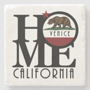 HOME Venice California Stone Coaster