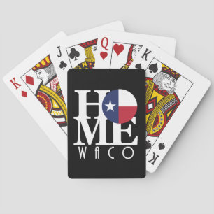 HOME Waco Texas Playing Cards