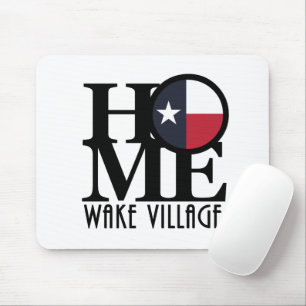 HOME Wake Village Texas Mouse Mat