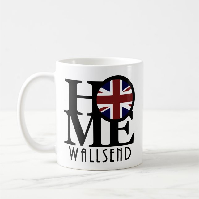HOME Wallsend England 11oz Coffee Mug (Left)