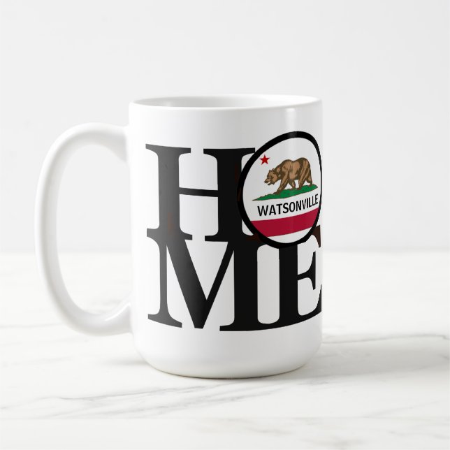 HOME Watsonville CA Coffee Mug (Left)