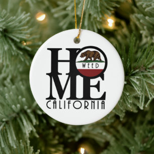 HOME Weed California Ceramic Tree Decoration