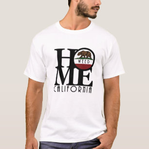 HOME Weed California (front print) T-Shirt