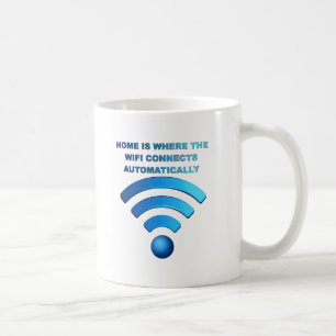Home Wifi Funny Mug