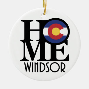 HOME Windsor Colorado Ceramic Tree Decoration