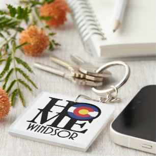 HOME Windsor Colorado Key Ring