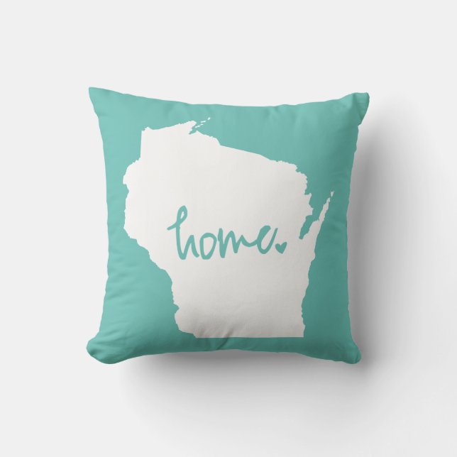 Home Wisconsin Custom Colour Cushion (Front)