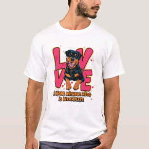 Home Without Dog Incomplete T-Shirt