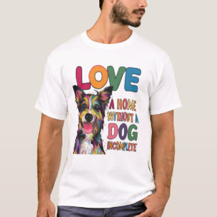 Home Without Dog Incomplete T-Shirt