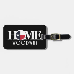 HOME Woodway Texas Luggage Tag