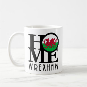 HOME Wrexham Wales 11oz Coffee Mug