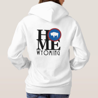 HOME Wyoming (back print) Hoodie