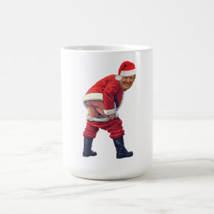 HOME-X Donald Trump Yelling Toilet Paper Roll, Fun Coffee Mug
