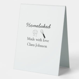 Homebaked bakery made with love add name details