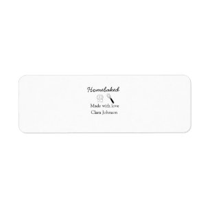 Homebaked bakery made with love add name details