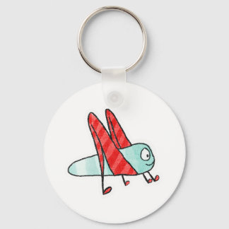 Homeberries Springy Grasshopper Key Ring