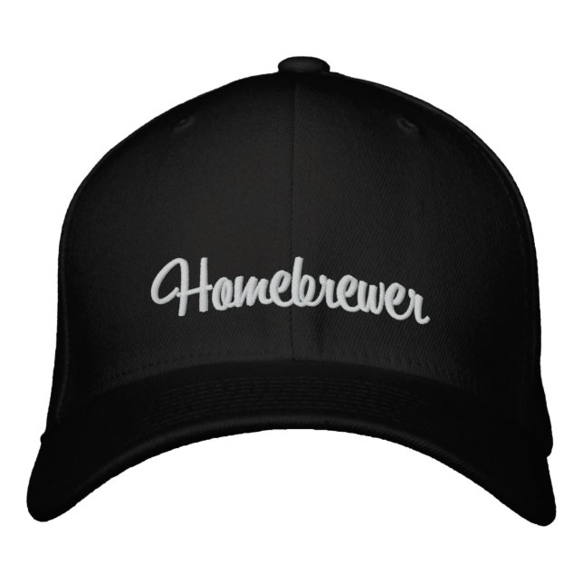 Homebrewer Embroidered Hat (Front)