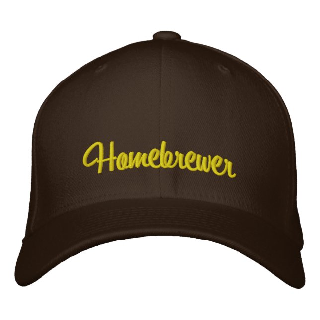 Homebrewer Embroidered Hat (Front)