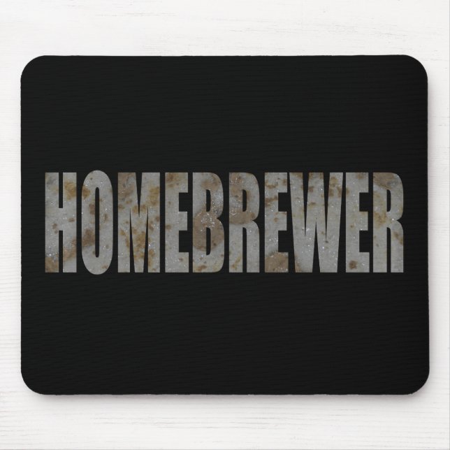 Homebrewer Mouse Mat (Front)