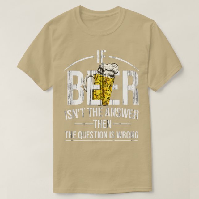 Homebrewing Beer Crafting Drinking Brew Brewer cla T-Shirt (Design Front)
