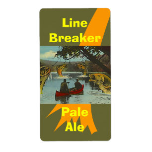 Homebrewing Brewing Beer Bottle Labels Fishing Fun