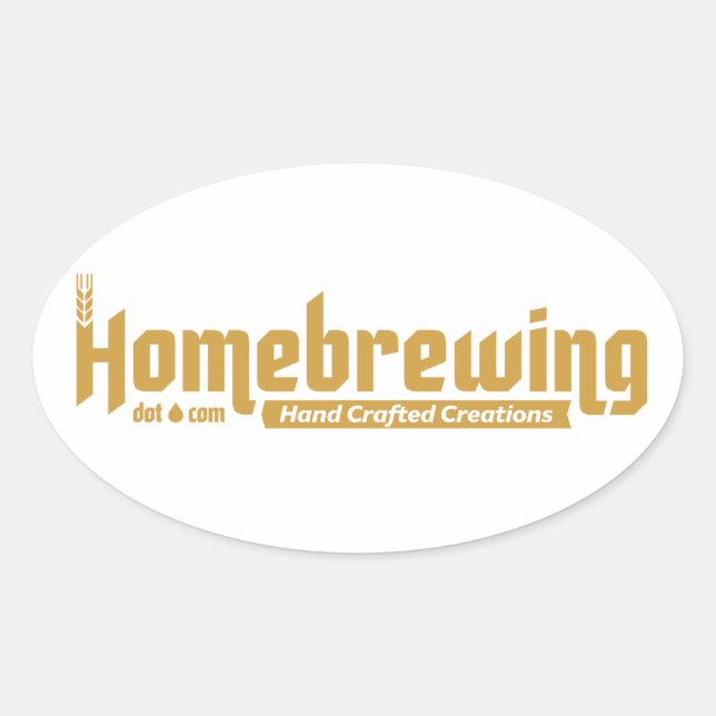 Homebrewing Stickers (Front)