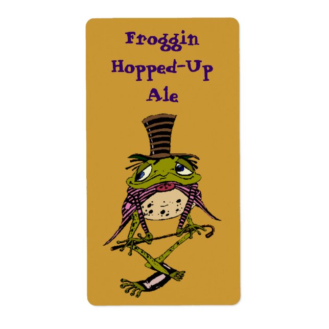 Homebrewing Supplies Beer Brewing Labels Customise (Front)