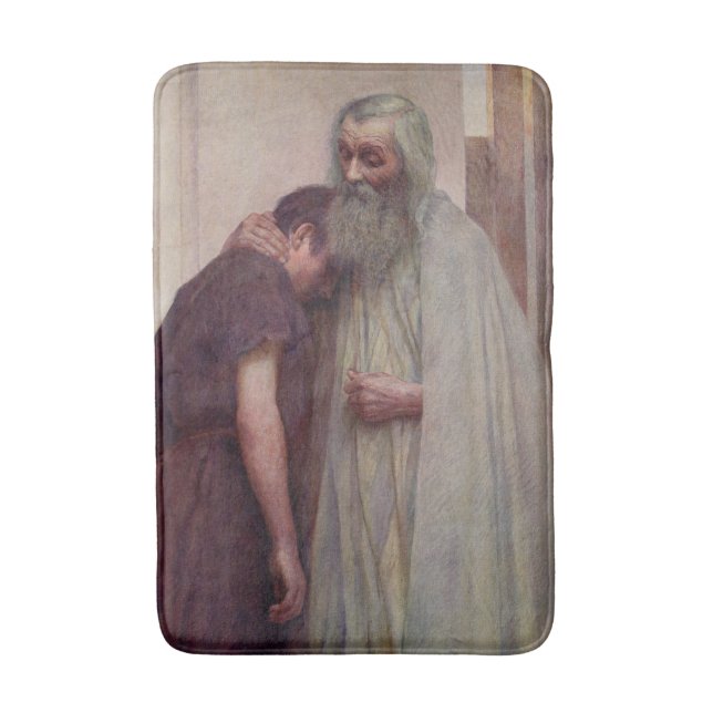 Homecoming (Father and Son) Bath Mat (Front Vertical)