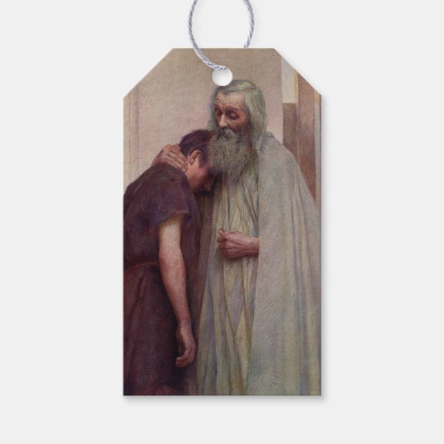 Homecoming (Father and Son) Gift Tags (Front)