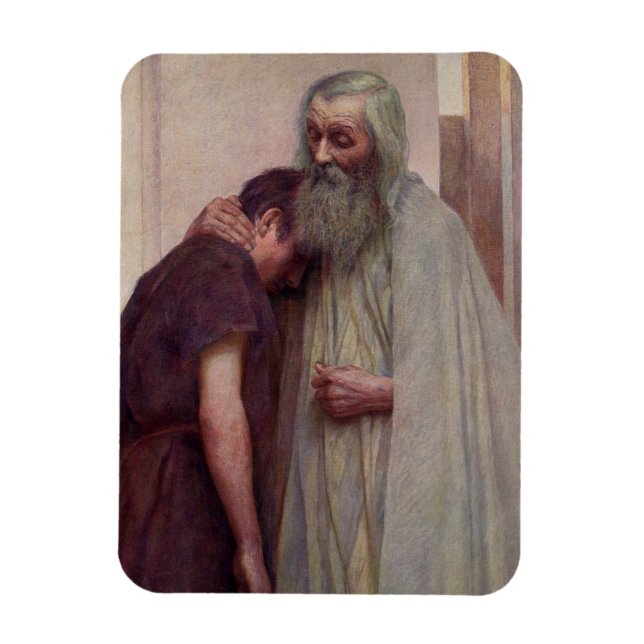 Homecoming (Father and Son) Magnet (Vertical)