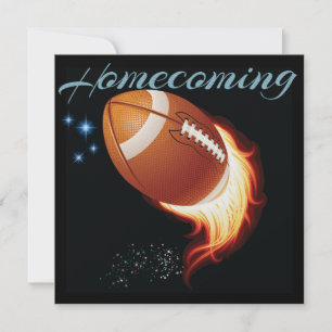 Homecoming Football Party Invitation