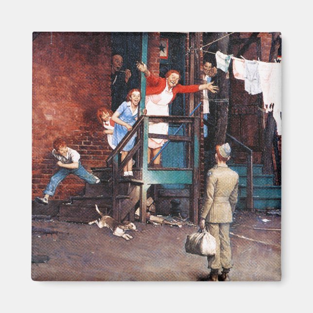 Homecoming G.I. Magnet (Front)