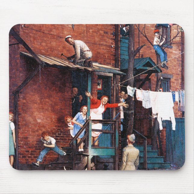 Homecoming G.I. Mouse Mat (Front)