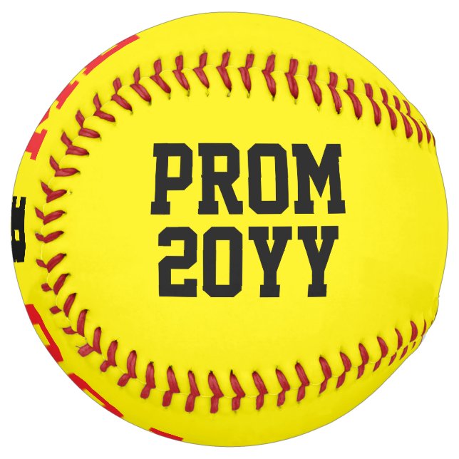 Homecoming HOCO Prom Proposal Softball (Front Left)