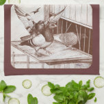 Homecoming Homers Tea Towel<br><div class="desc">Seconds can make the difference between winning the big races or being an also-ran. The arriving birds need to "trap" as quickly as possible.</div>